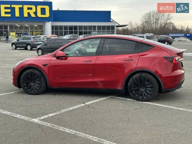Красный Тесла Model Y, объемом двигателя 0 л и пробегом 50 тыс. км за 38500 $, фото 13 на Automoto.ua