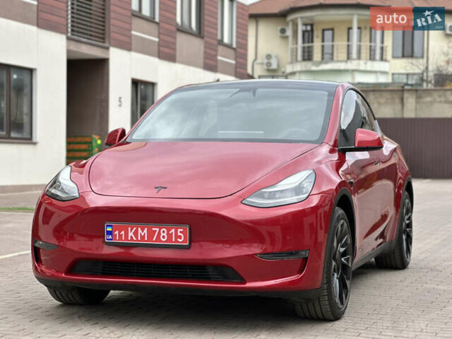 Красный Тесла Model Y, объемом двигателя 0 л и пробегом 157 тыс. км за 21300 $, фото 17 на Automoto.ua