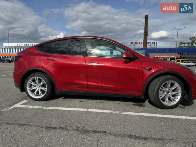 Червоний Тесла Model Y, об'ємом двигуна 0 л та пробігом 60 тис. км за 28500 $, фото 1 на Automoto.ua