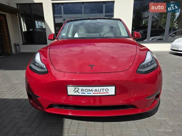 Красный Тесла Model Y, объемом двигателя 0 л и пробегом 72 тыс. км за 22999 $, фото 1 на Automoto.ua