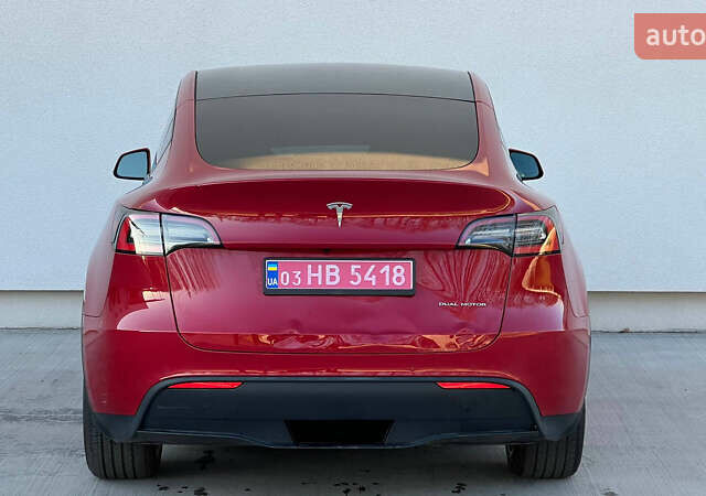 Красный Тесла Model Y, объемом двигателя 0 л и пробегом 64 тыс. км за 18400 $, фото 5 на Automoto.ua