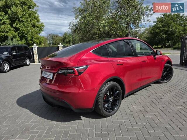 Красный Тесла Model Y, объемом двигателя 0 л и пробегом 72 тыс. км за 22999 $, фото 36 на Automoto.ua