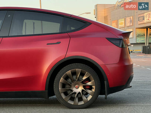 Червоний Тесла Model Y, об'ємом двигуна 0 л та пробігом 54 тис. км за 27500 $, фото 5 на Automoto.ua