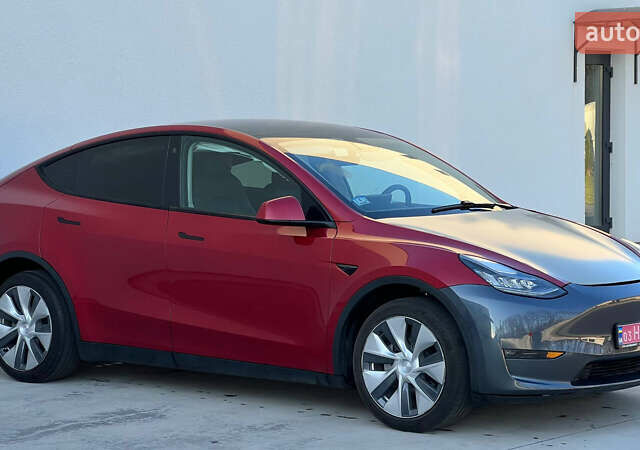 Красный Тесла Model Y, объемом двигателя 0 л и пробегом 64 тыс. км за 18400 $, фото 1 на Automoto.ua
