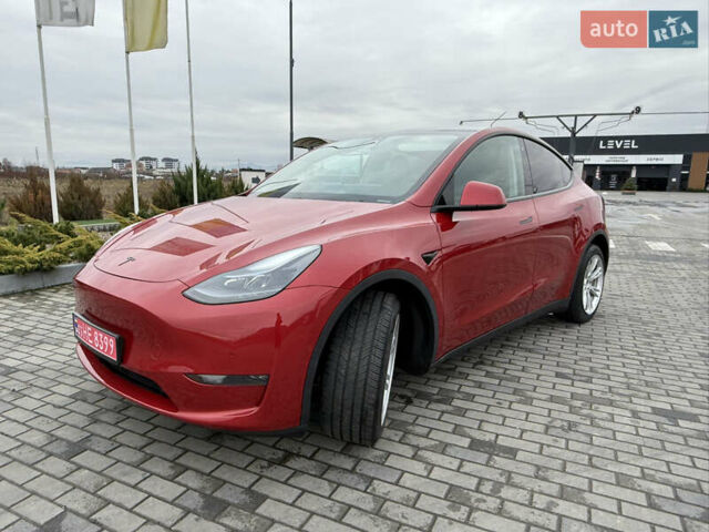 Красный Тесла Model Y, объемом двигателя 0 л и пробегом 80 тыс. км за 21500 $, фото 3 на Automoto.ua