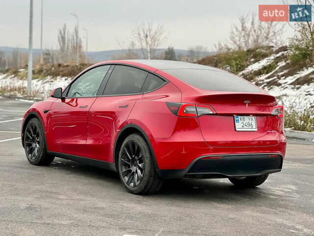 Червоний Тесла Model Y, об'ємом двигуна 0 л та пробігом 100 тис. км за 25900 $, фото 5 на Automoto.ua
