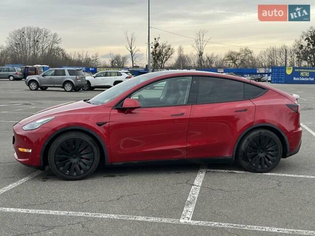 Красный Тесла Model Y, объемом двигателя 0 л и пробегом 50 тыс. км за 38500 $, фото 23 на Automoto.ua