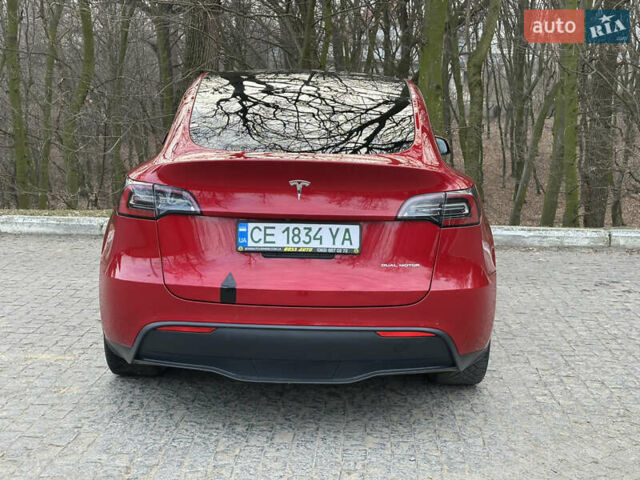 Тесла Model Y 2020 в Черновцах на Automoto.ua Красный Тесла Model Y, объемом двигателя 0 л и пробегом 79 тыс. км за 22900 $, фото 9 на Automoto.ua