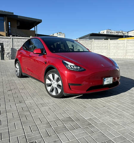 Красный Тесла Model Y, объемом двигателя 0 л и пробегом 60 тыс. км за 21200 $, фото 3 на Automoto.ua