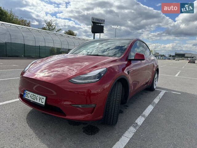 Червоний Тесла Model Y, об'ємом двигуна 0 л та пробігом 60 тис. км за 28500 $, фото 7 на Automoto.ua