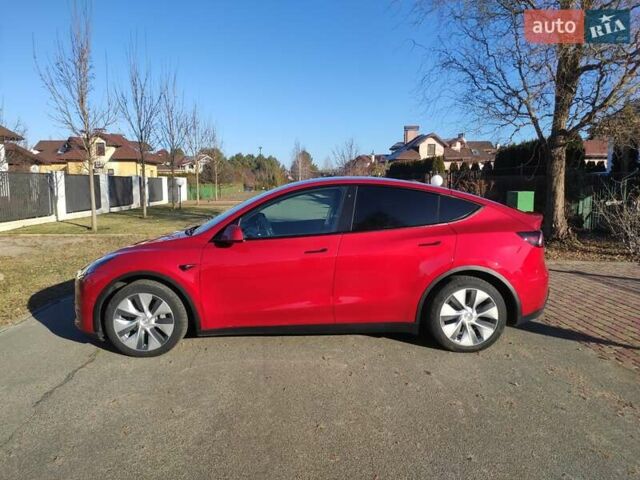 Красный Тесла Model Y, объемом двигателя 0 л и пробегом 52 тыс. км за 24600 $, фото 7 на Automoto.ua