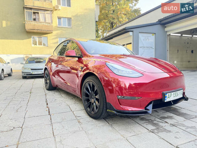 Красный Тесла Model Y, объемом двигателя 0 л и пробегом 58 тыс. км за 25500 $, фото 6 на Automoto.ua