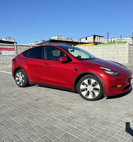 Красный Тесла Model Y, объемом двигателя 0 л и пробегом 60 тыс. км за 21200 $, фото 2 на Automoto.ua