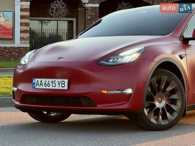 Червоний Тесла Model Y, об'ємом двигуна 0 л та пробігом 80 тис. км за 25900 $, фото 4 на Automoto.ua