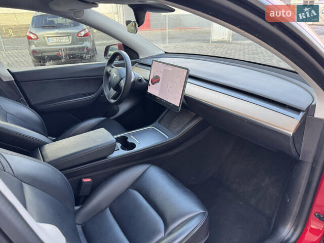 Красный Тесла Model Y, объемом двигателя 0 л и пробегом 74 тыс. км за 20900 $, фото 23 на Automoto.ua