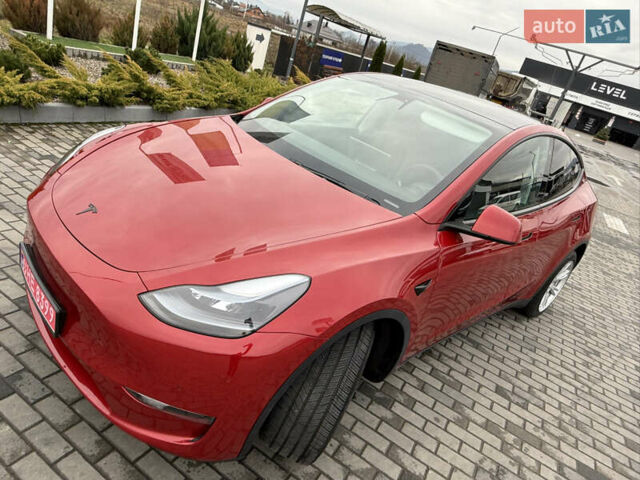 Красный Тесла Model Y, объемом двигателя 0 л и пробегом 80 тыс. км за 21500 $, фото 6 на Automoto.ua