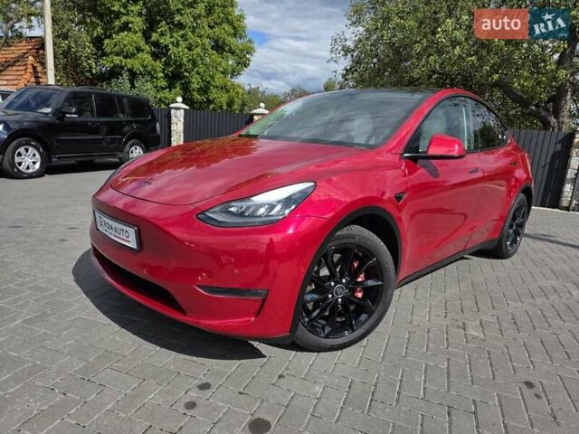 Червоний Тесла Model Y, об'ємом двигуна 0 л та пробігом 72 тис. км за 22999 $, фото 21 на Automoto.ua