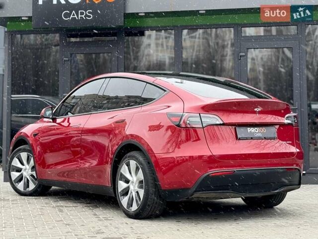 Красный Тесла Model Y, объемом двигателя 0 л и пробегом 69 тыс. км за 22900 $, фото 8 на Automoto.ua