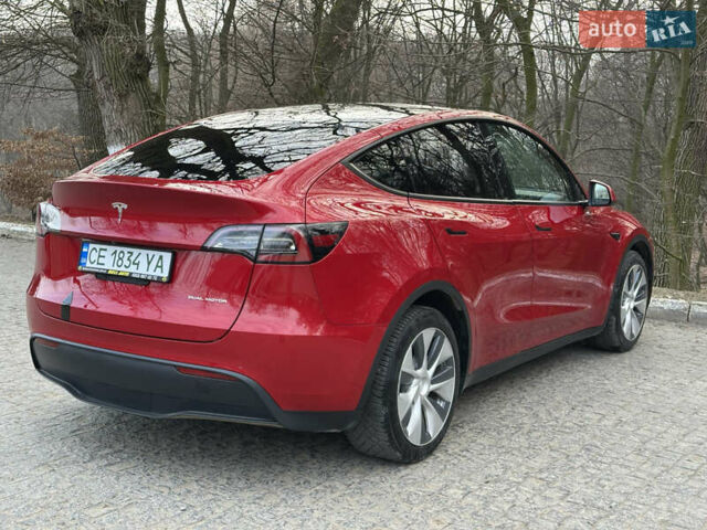 Тесла Model Y 2020 в Черновцах на Automoto.ua Красный Тесла Model Y, объемом двигателя 0 л и пробегом 79 тыс. км за 22900 $, фото 6 на Automoto.ua