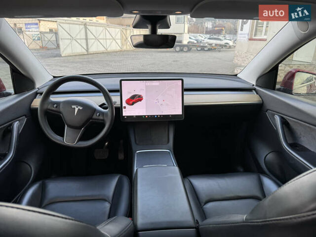 Красный Тесла Model Y, объемом двигателя 0 л и пробегом 74 тыс. км за 20900 $, фото 19 на Automoto.ua
