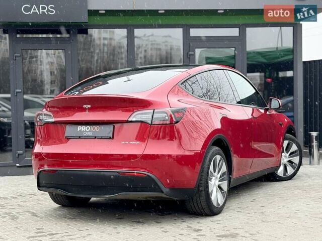 Красный Тесла Model Y, объемом двигателя 0 л и пробегом 69 тыс. км за 22900 $, фото 13 на Automoto.ua