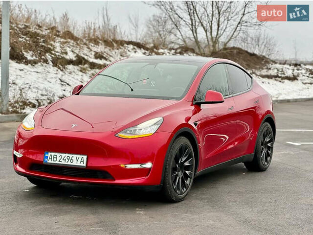 Червоний Тесла Model Y, об'ємом двигуна 0 л та пробігом 100 тис. км за 25900 $, фото 2 на Automoto.ua