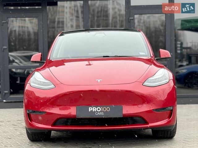 Красный Тесла Model Y, объемом двигателя 0 л и пробегом 69 тыс. км за 22900 $, фото 6 на Automoto.ua