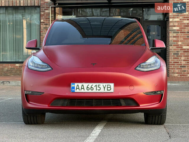 Червоний Тесла Model Y, об'ємом двигуна 0 л та пробігом 54 тис. км за 27500 $, фото 3 на Automoto.ua