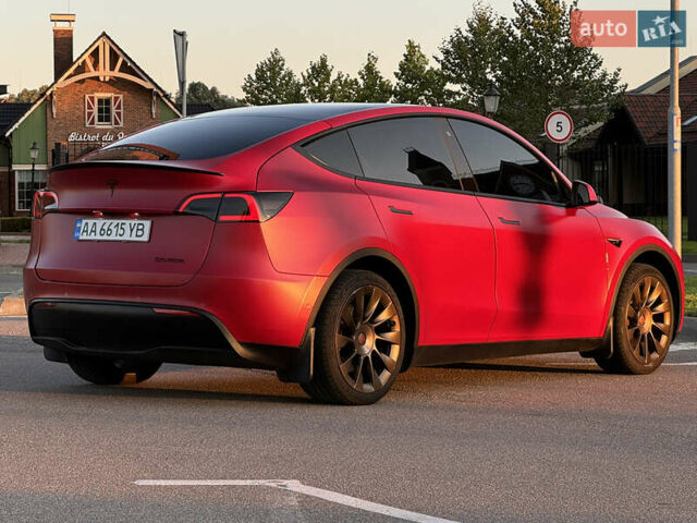 Червоний Тесла Model Y, об'ємом двигуна 0 л та пробігом 54 тис. км за 27500 $, фото 9 на Automoto.ua