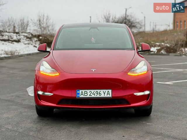 Червоний Тесла Model Y, об'ємом двигуна 0 л та пробігом 100 тис. км за 25900 $, фото 1 на Automoto.ua