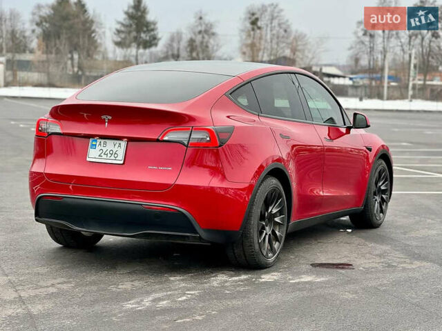 Червоний Тесла Model Y, об'ємом двигуна 0 л та пробігом 100 тис. км за 25900 $, фото 3 на Automoto.ua