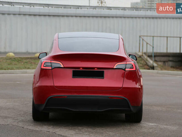 Красный Тесла Model Y, объемом двигателя 0 л и пробегом 52 тыс. км за 22700 $, фото 6 на Automoto.ua