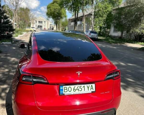 Красный Тесла Model Y, объемом двигателя 0 л и пробегом 97 тыс. км за 21300 $, фото 3 на Automoto.ua