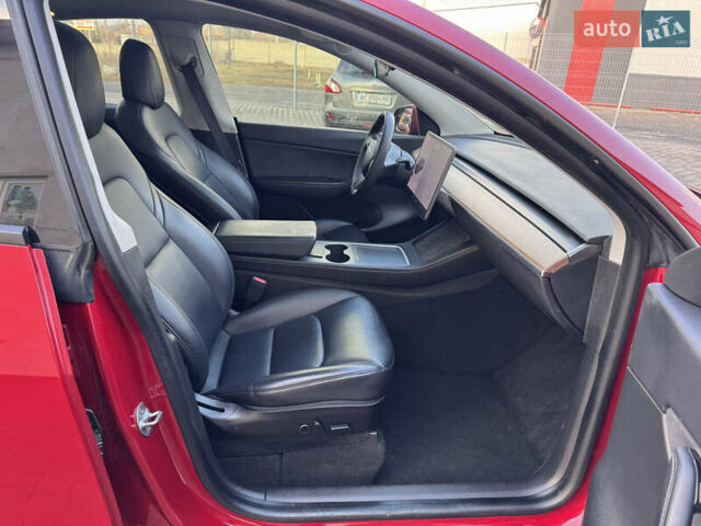 Красный Тесла Model Y, объемом двигателя 0 л и пробегом 74 тыс. км за 20900 $, фото 22 на Automoto.ua