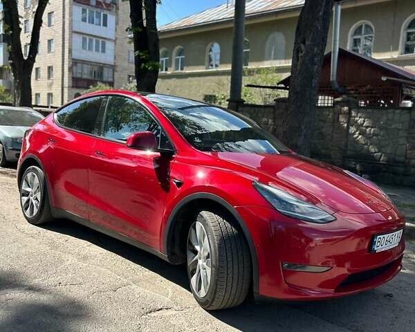 Красный Тесла Model Y, объемом двигателя 0 л и пробегом 97 тыс. км за 21300 $, фото 5 на Automoto.ua