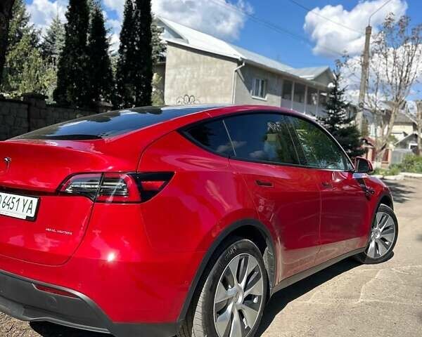 Красный Тесла Model Y, объемом двигателя 0 л и пробегом 97 тыс. км за 21300 $, фото 4 на Automoto.ua