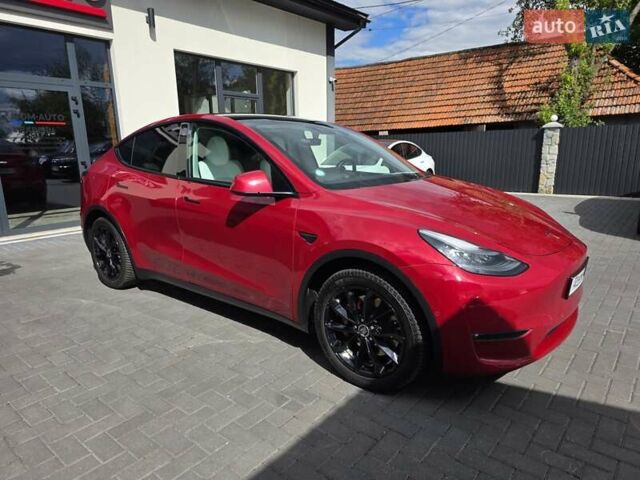 Красный Тесла Model Y, объемом двигателя 0 л и пробегом 72 тыс. км за 22999 $, фото 3 на Automoto.ua