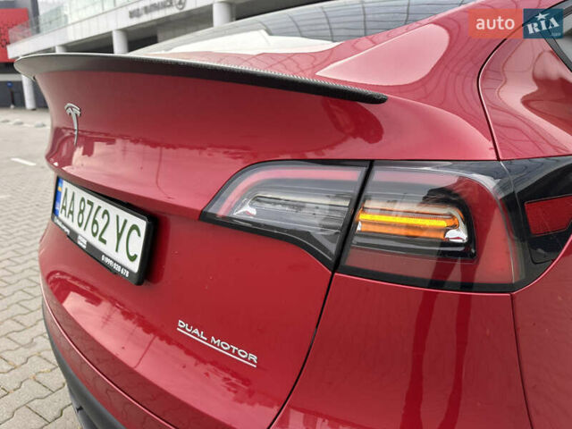 Тесла Model Y 2021 в Киеве на Automoto.ua Красный Тесла Model Y, объемом двигателя 0 л и пробегом 83 тыс. км за 24900 $, фото 16 на Automoto.ua