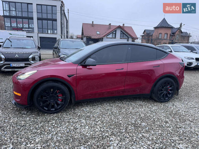 Красный Тесла Model Y, объемом двигателя 0 л и пробегом 85 тыс. км за 23500 $, фото 4 на Automoto.ua