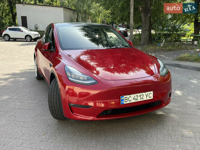 Красный Тесла Model Y, объемом двигателя 0 л и пробегом 127 тыс. км за 22499 $, фото 12 на Automoto.ua