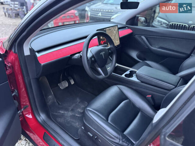 Красный Тесла Model Y, объемом двигателя 0 л и пробегом 85 тыс. км за 23500 $, фото 20 на Automoto.ua