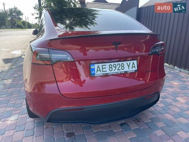 Красный Тесла Model Y, объемом двигателя 0 л и пробегом 81 тыс. км за 27500 $, фото 8 на Automoto.ua