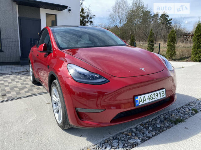 Червоний Тесла Model Y, об'ємом двигуна 0 л та пробігом 40 тис. км за 29500 $, фото 8 на Automoto.ua