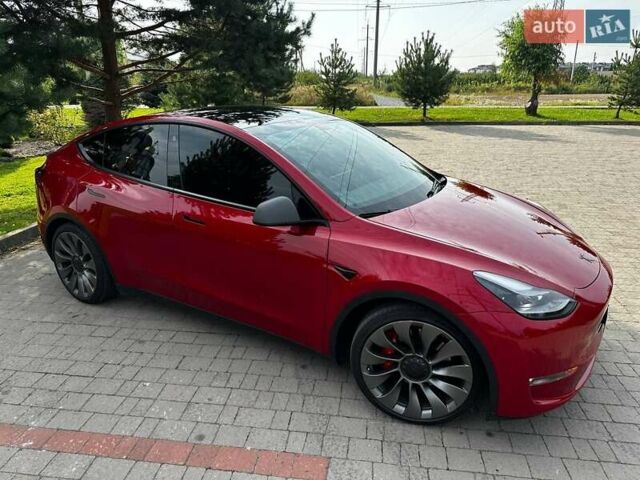 Красный Тесла Model Y, объемом двигателя 0 л и пробегом 191 тыс. км за 21700 $, фото 9 на Automoto.ua