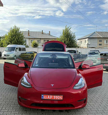 Красный Тесла Model Y, объемом двигателя 0 л и пробегом 146 тыс. км за 23000 $, фото 27 на Automoto.ua