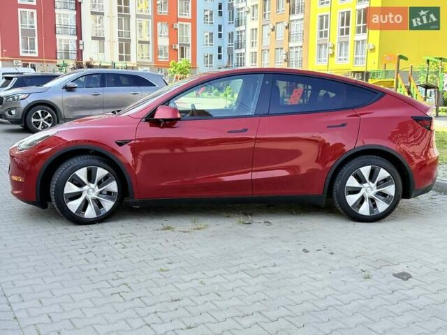 Червоний Тесла Model Y, об'ємом двигуна 0 л та пробігом 62 тис. км за 24300 $, фото 2 на Automoto.ua