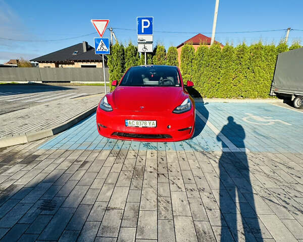 Червоний Тесла Model Y, об'ємом двигуна 0 л та пробігом 65 тис. км за 20900 $, фото 6 на Automoto.ua