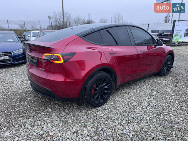 Красный Тесла Model Y, объемом двигателя 0 л и пробегом 85 тыс. км за 23500 $, фото 13 на Automoto.ua