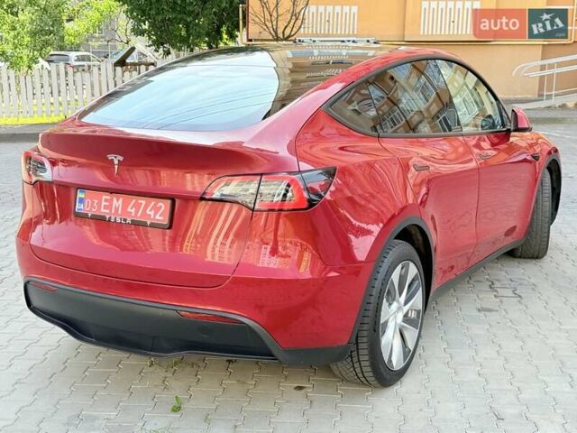 Червоний Тесла Model Y, об'ємом двигуна 0 л та пробігом 62 тис. км за 24300 $, фото 7 на Automoto.ua