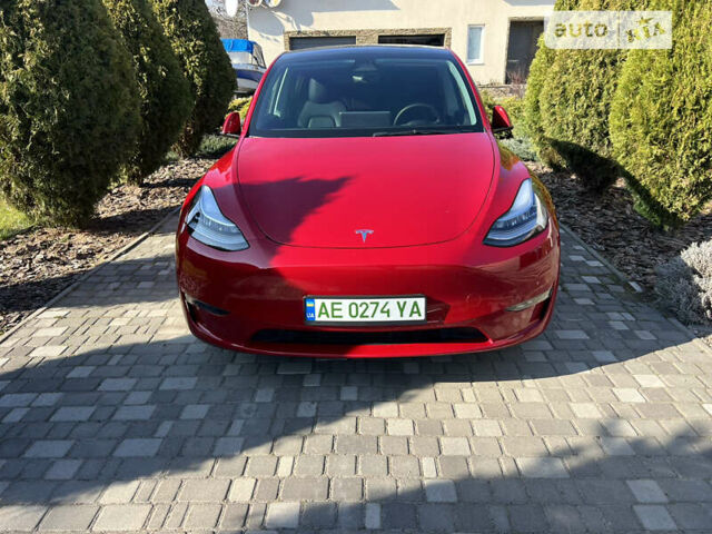 Червоний Тесла Model Y, об'ємом двигуна 0 л та пробігом 59 тис. км за 32000 $, фото 1 на Automoto.ua